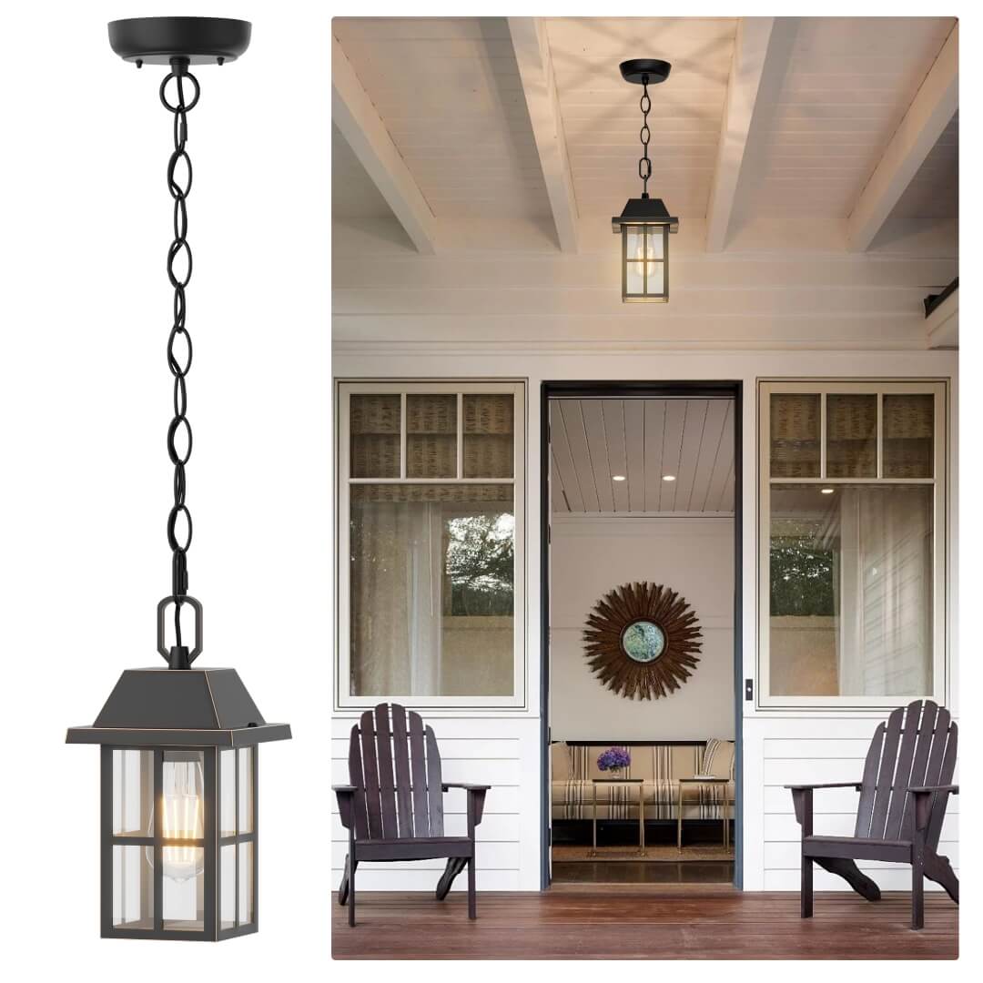 Meluaim Waterproof Outdoor Hanging Light