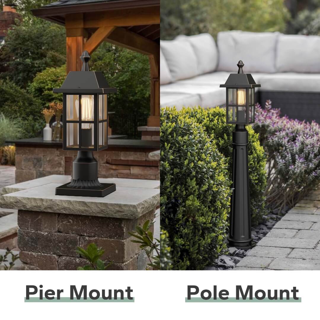 Meluaim Outdoor Post Light